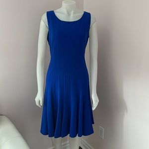 Blue Dana Buchman dress, 14